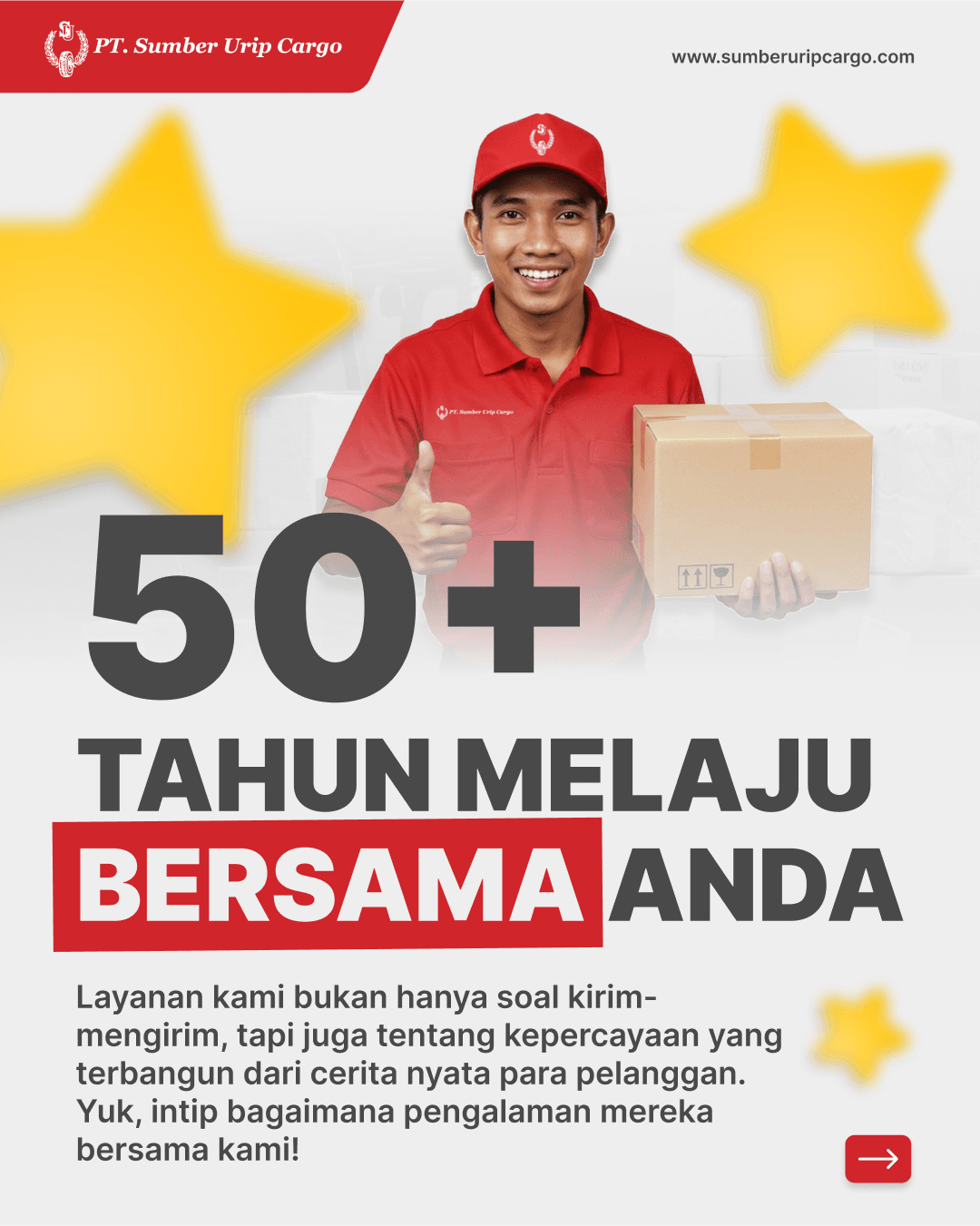 Kesan Pelanggan SUC - 50 Tahun Bersama Anda!