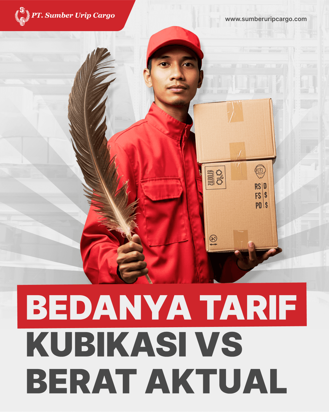 Bedanya Tarif Kubikasi vs Berat Aktual