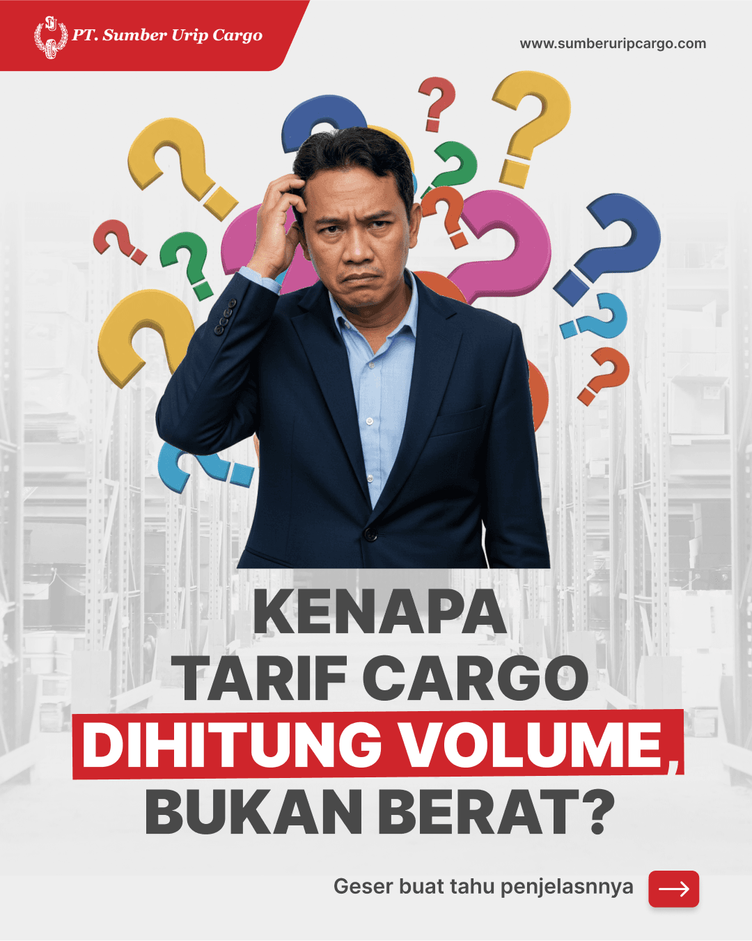 Kenapa Tarif Cargo Dihitung Volume, Bukan Berat?