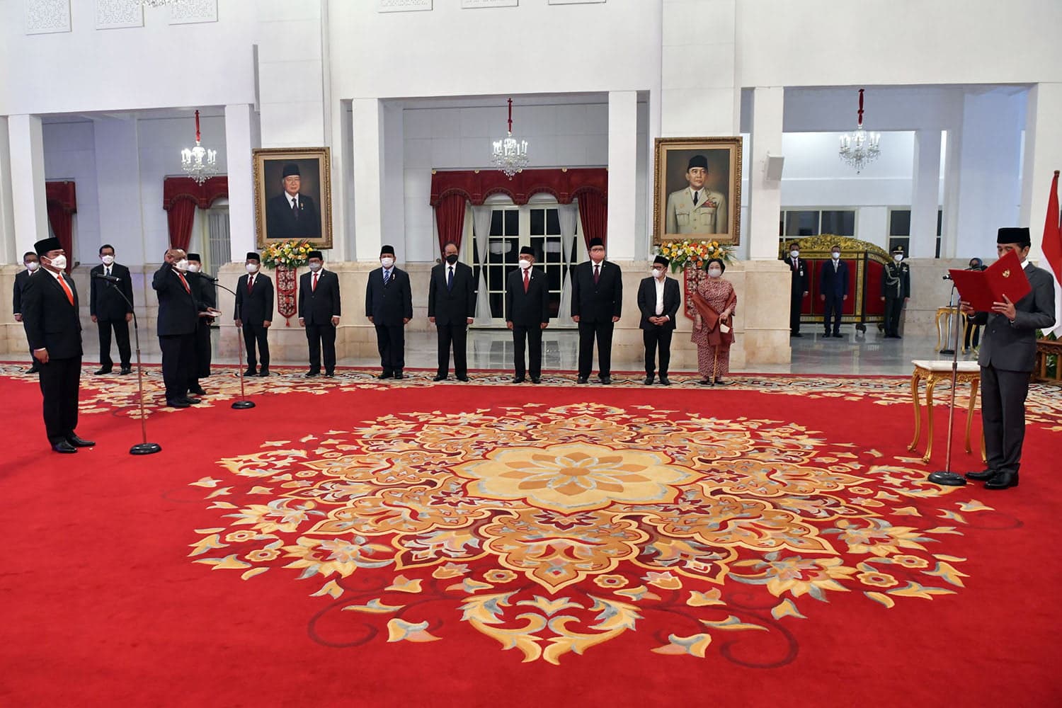 Presiden Lantik 2 Menteri dan 3 Wakil Menteri Kabinet Indonesia Maju