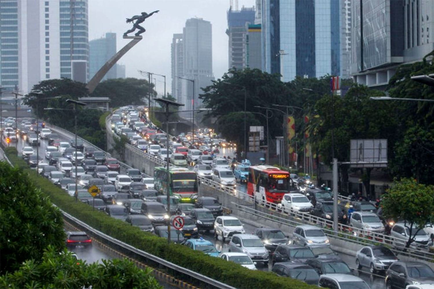 Dishub DKI dan Google Bikin AI untuk Urai Kemacetan di Jakarta