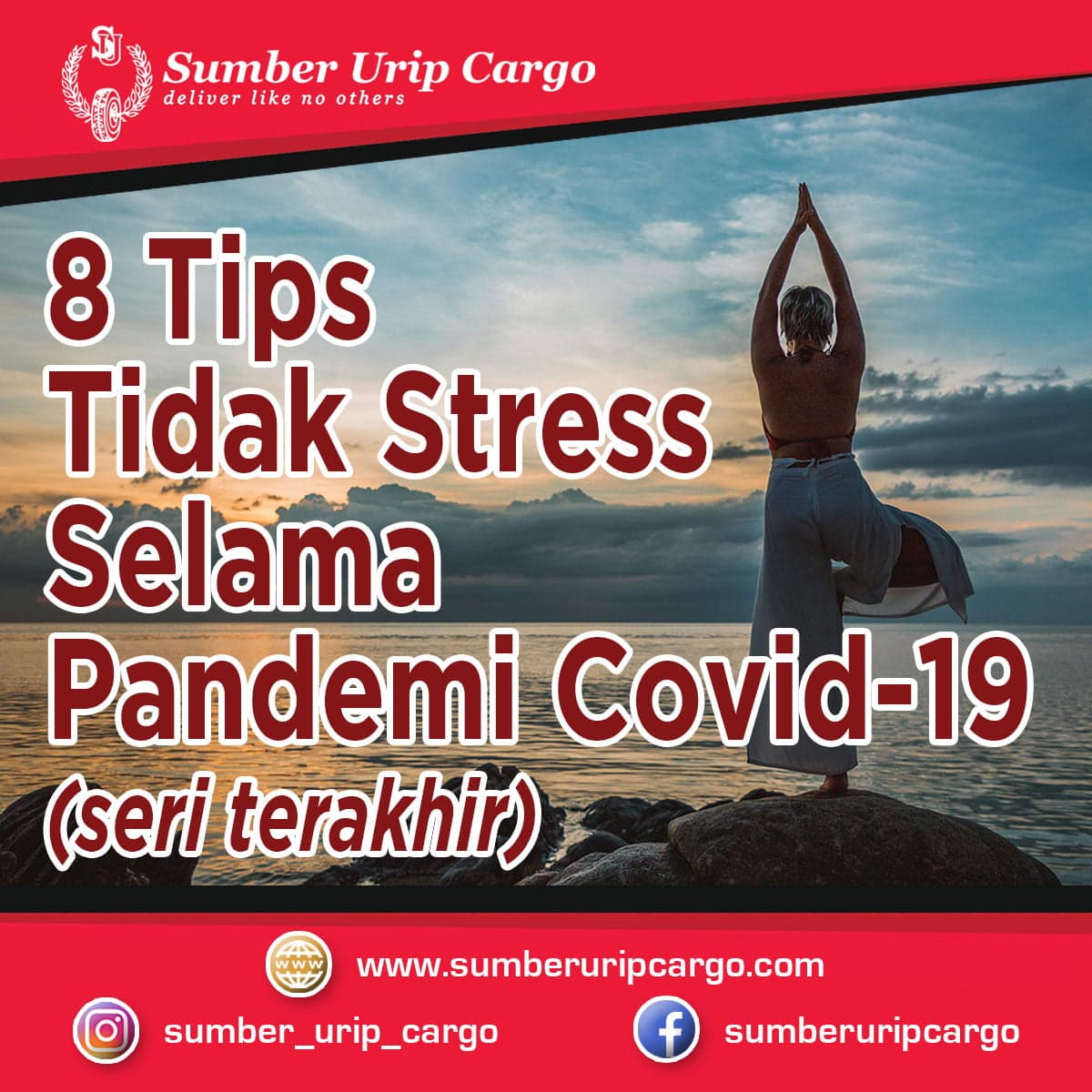 8 Tips Agar Tidak Stres selama Pandemi COVID-19 (Seri Terakhir)